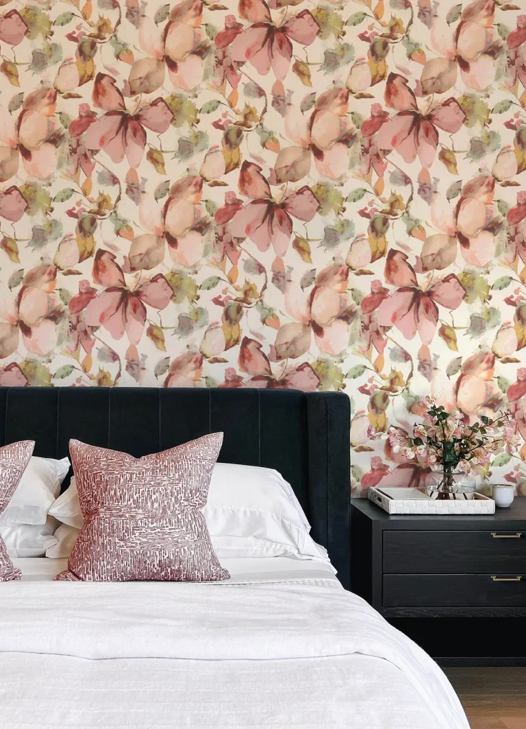 Liliana Floral Wallpaper - Pink — Image 6