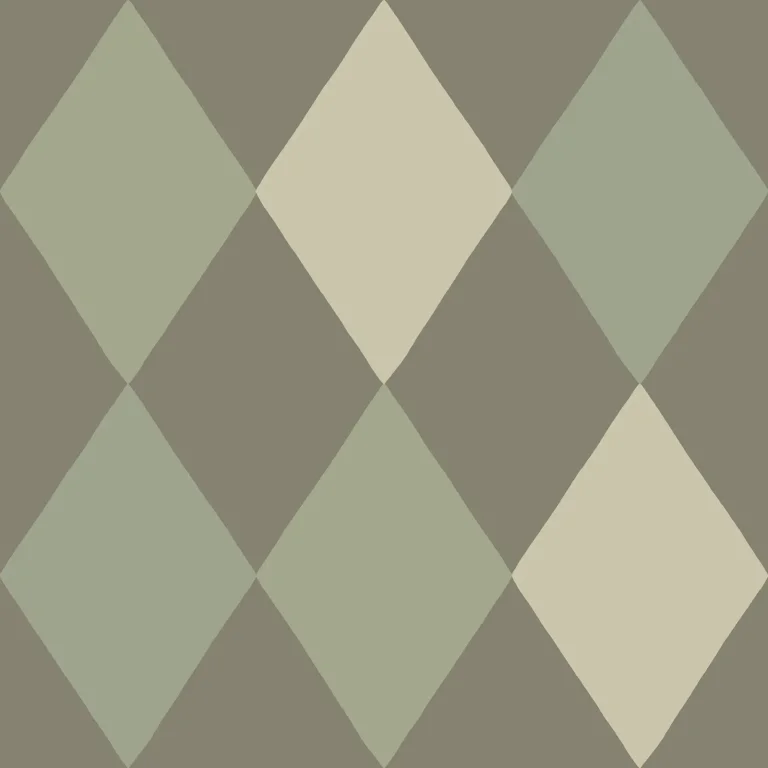 Kalas Diamond Wallpaper - Olive — Ảnh 3