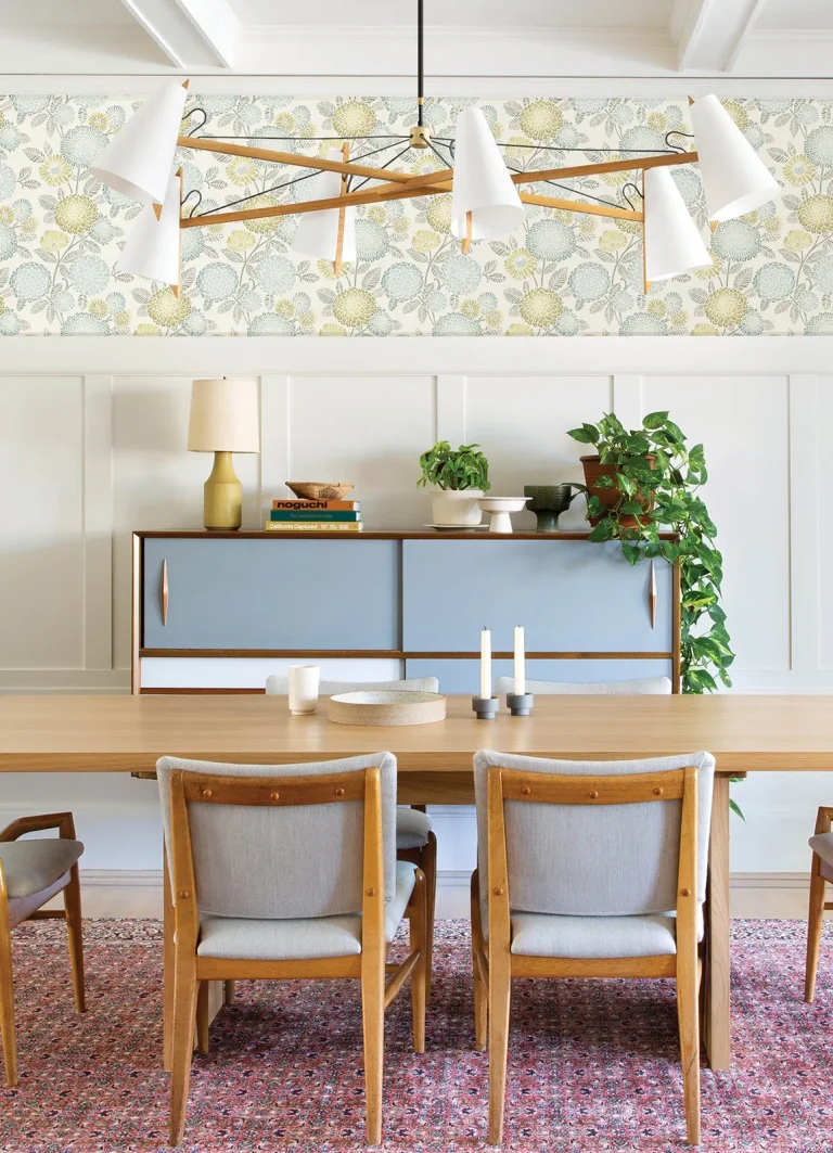 Chesapeake Zalipie Floral Trail Wallpaper - Lime — Ảnh 4