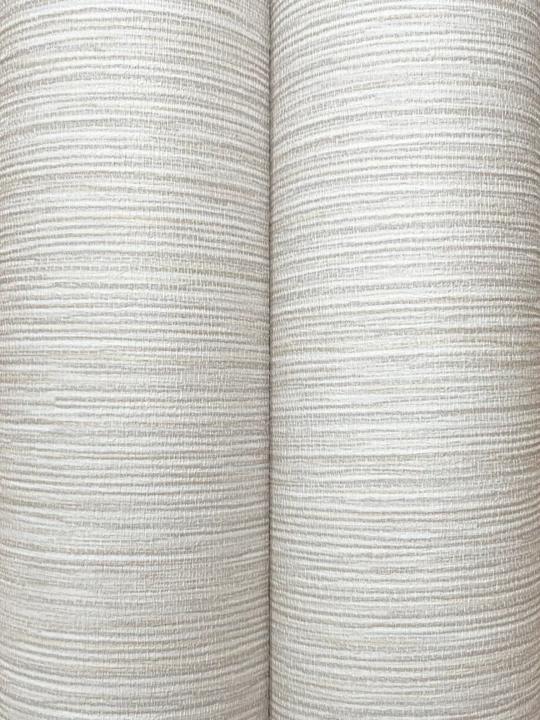 Oasis Faux Grasscloth Wallpaper - Light Grey — Ảnh 5