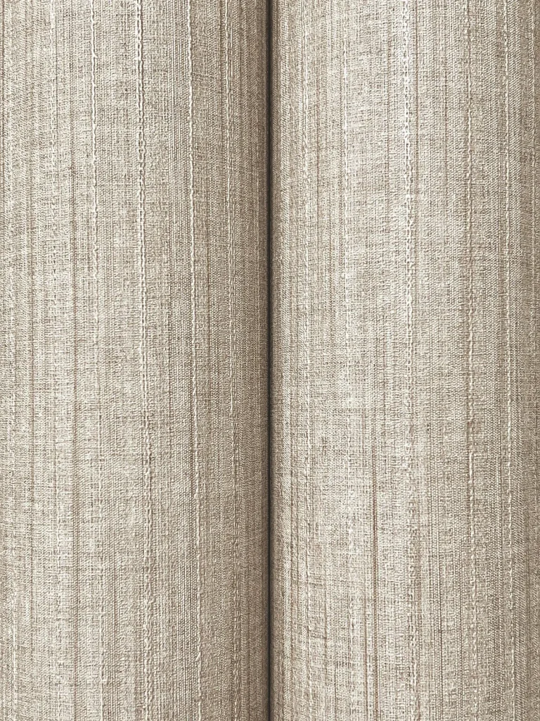 Silk Spun Tactile Stripe Wallpaper - Brown — Ảnh 6
