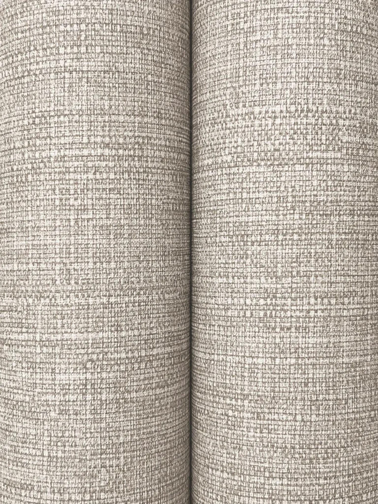 Terrene Faux Linen Wallpaper - Grey — Ảnh 4