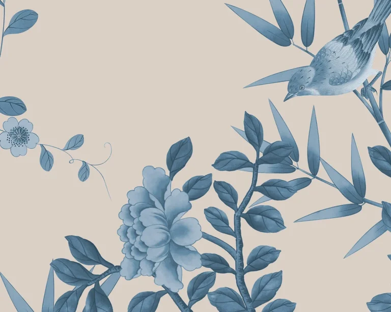 Deep Teal - Bambois - Plain Background - 10m — Ảnh 2