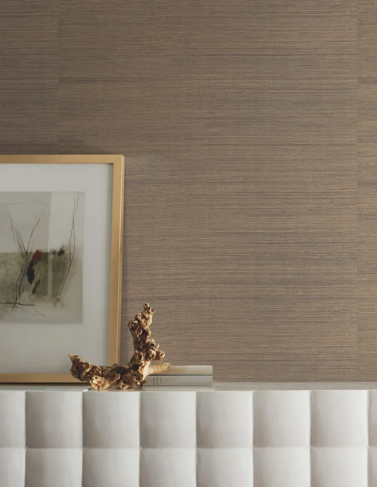 Multi Grass Wallpaper - Gold/Charcoal — Image 2