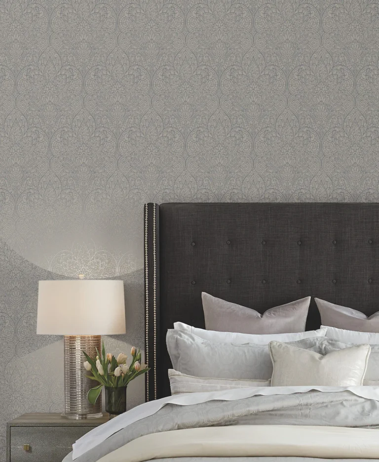 Candice Olson Paradise Wallpaper - Dark Taupe/Silver — Image 2