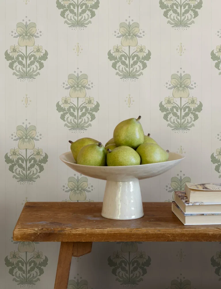 Gullvie Pansies Wallpaper - White — Ảnh 5
