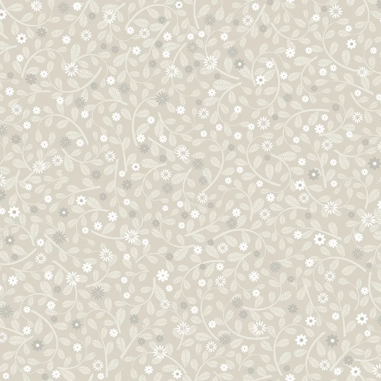 Hummelvik Daisy Trail Wallpaper - Light Grey — Ảnh 2