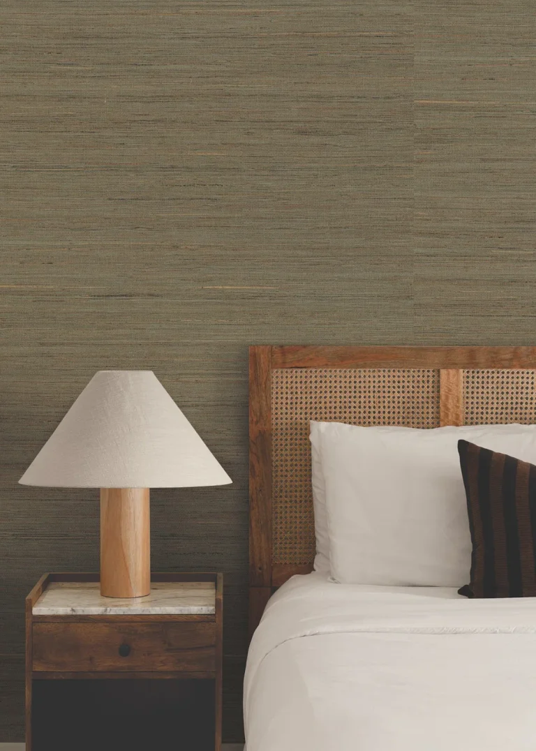 Ronald Redding Multicolored Hemp Wallpaper - Charcoal — Ảnh 3