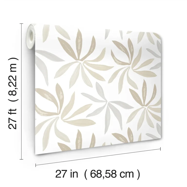 Little Garden Wallpaper - Neutral & Pearl — Ảnh 4