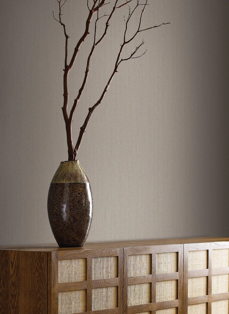 Dutch Braid Wallpaper - Taupe — Ảnh 2