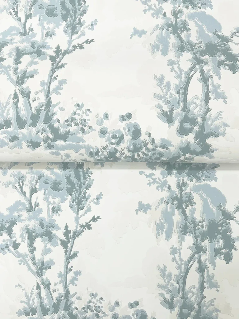 Chris Loves Julia Sainsbury Forest Wallpaper - Light Blue — Ảnh 7