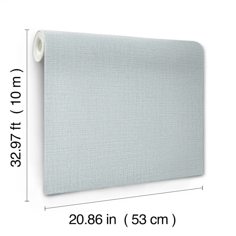 Georgette Faux Fabric Wallpaper - Stone — Ảnh 4