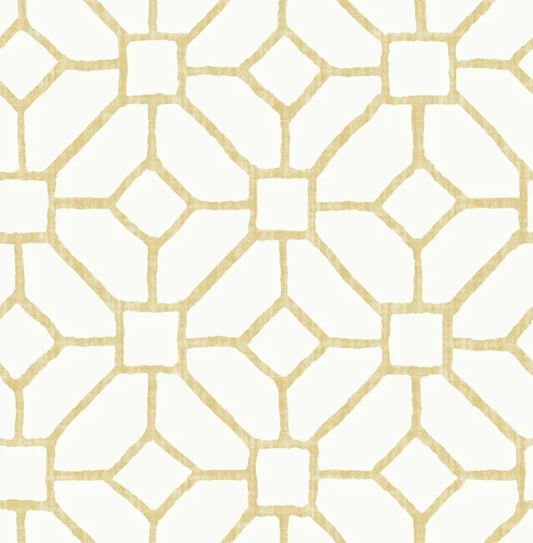 Addis Trellis Wallpaper - Gold — Ảnh 2