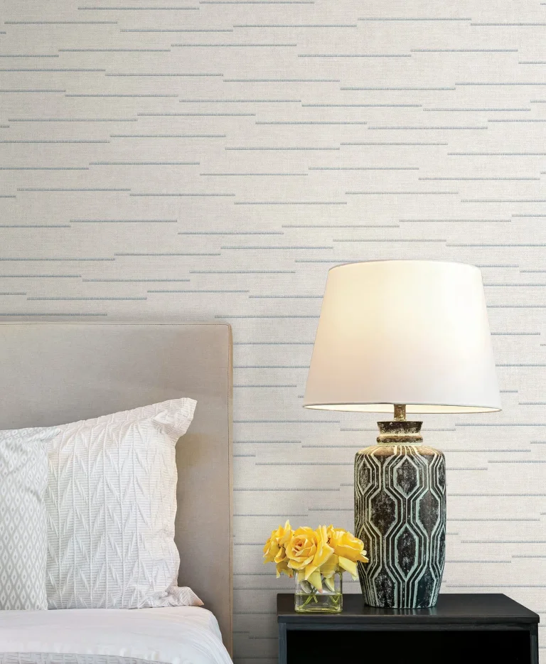 Latitude Striated Wallpaper - Ivory — Ảnh 2