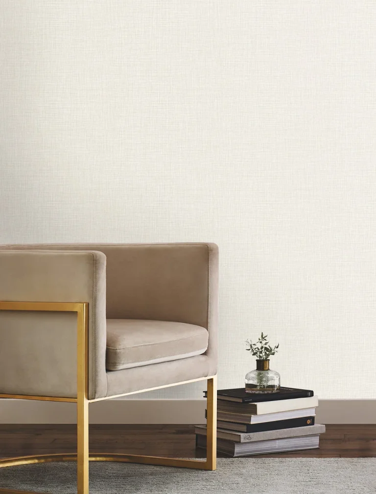 Crossover Crosshatch Wallpaper - White — Ảnh 5