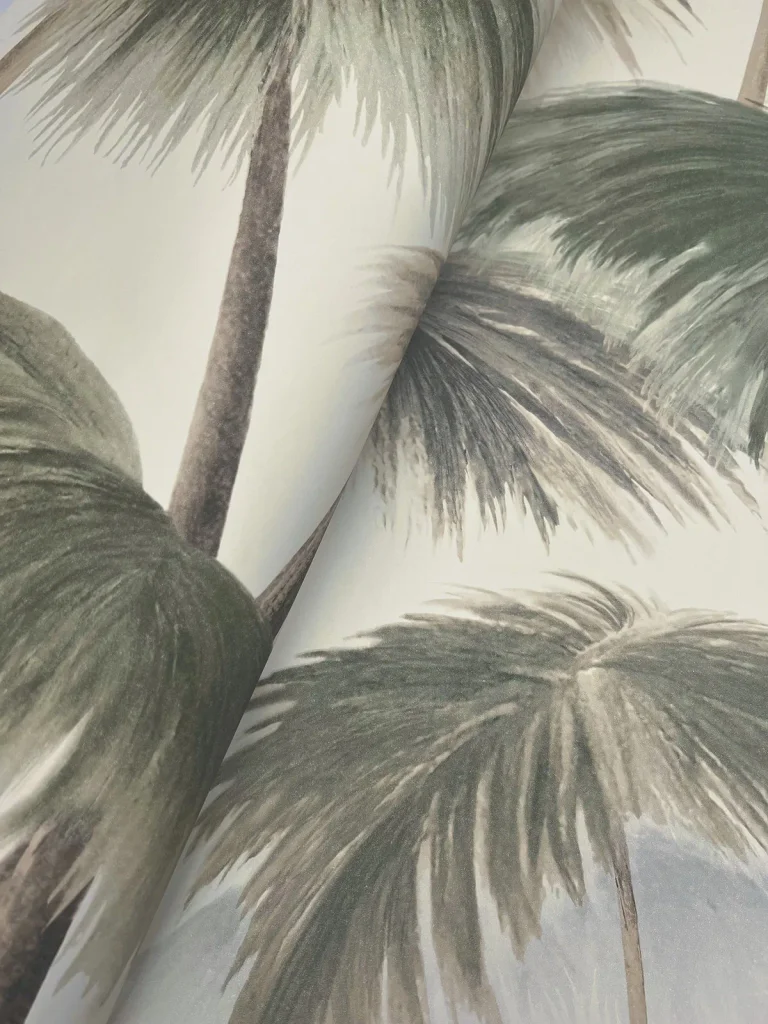Plein Air Palms Wallpaper - Vintage — Ảnh 5