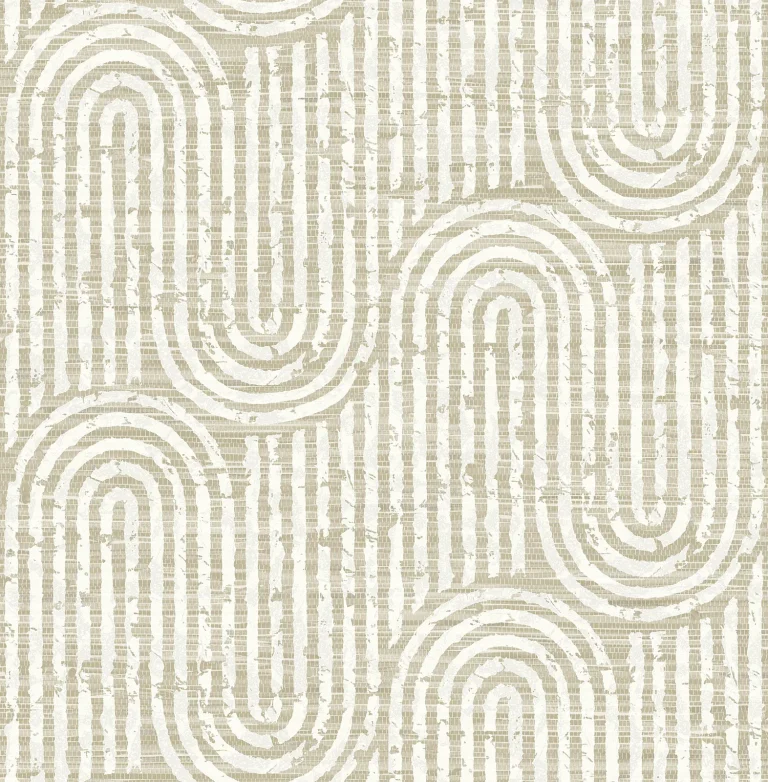 Trippet Zen Waves Wallpaper - Brown — Ảnh 4