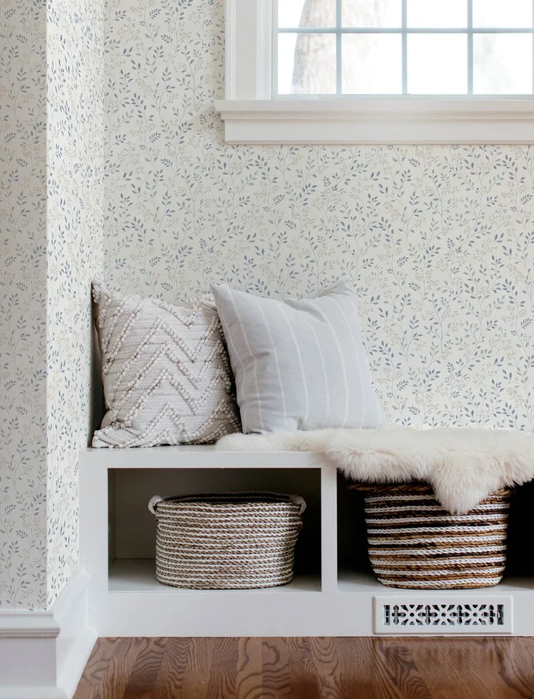 Chesapeake Galena Botanical Trail Wallpaper - Blue — Ảnh 5
