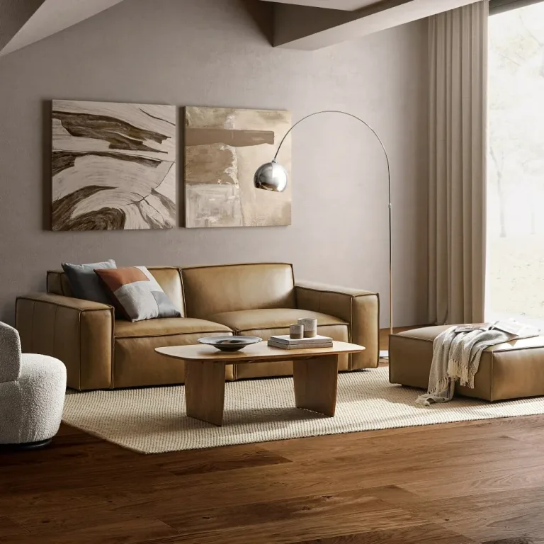 LEATHER BOLD SOFA (2-seater) — Ảnh 3