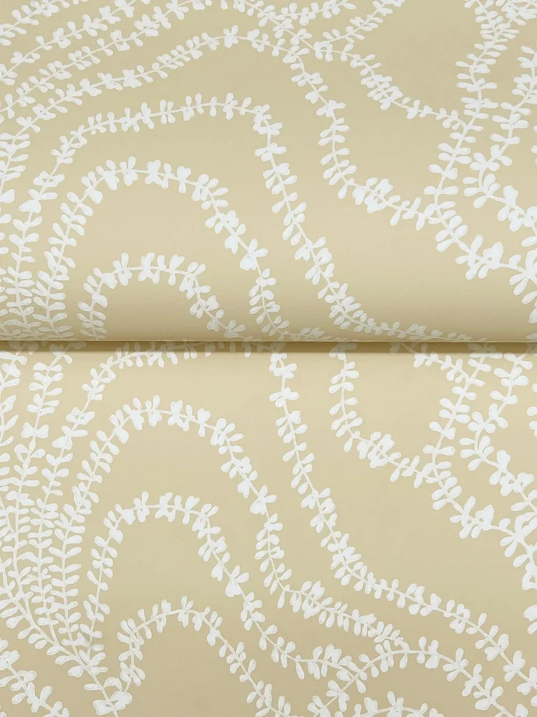 Ronald Redding String of Pearls Vine Wallpaper - Butter — Ảnh 4