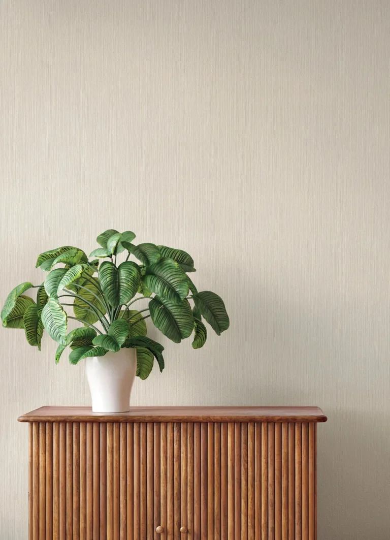 Ewan Textured Stripe Wallpaper - Bone — Ảnh 3