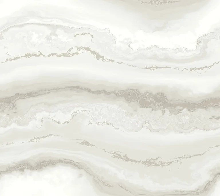 Shifting Sands Peel and Stick Wallpaper - Salt Grey/Pearl — Image 5