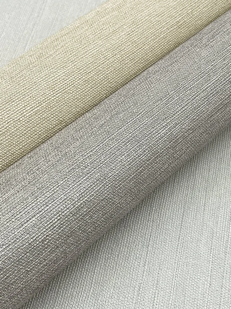 Shimmering Linen Wallpaper - Ivory — Ảnh 3