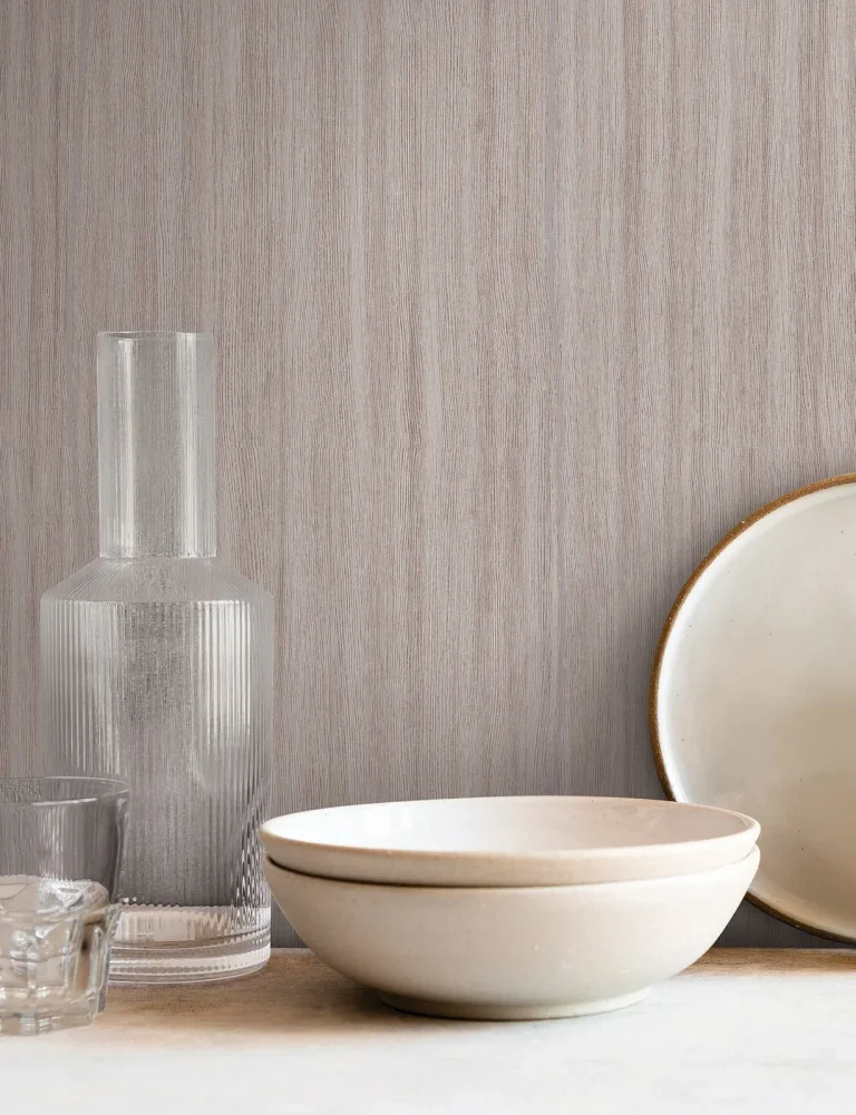 Wistman Stripe Wallpaper - Smoke — Image 6