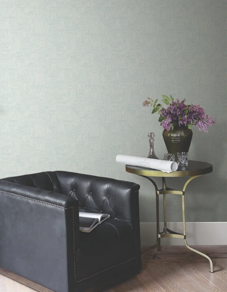 Ronald Redding Passages Wallpaper - Blue — Image 2