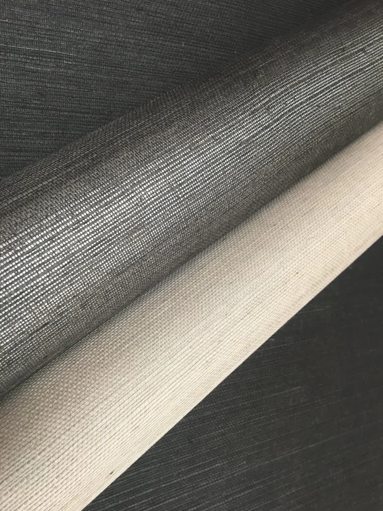 Makasa Sisal Wallpaper - Black — Ảnh 3