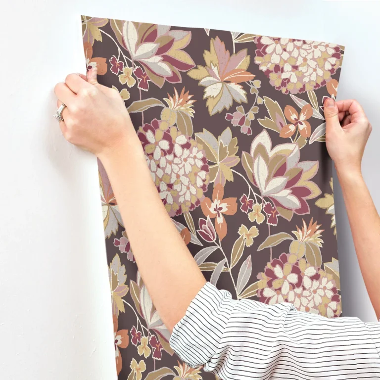 Valdivian Floral Wallpaper - Honey — Ảnh 7