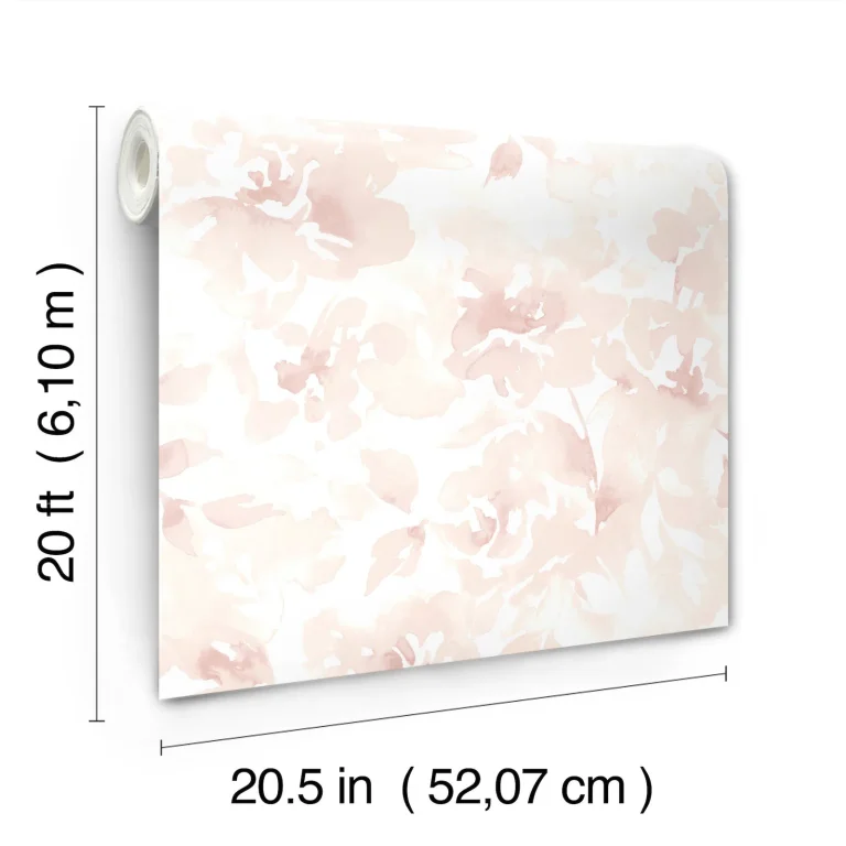 Magnolia Home Renewed Floral Wallpaper - Pink — Ảnh 7