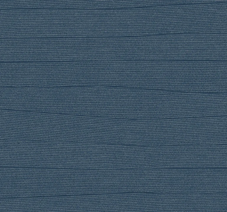 Natural Grid Wallpaper - Navy — Image 3