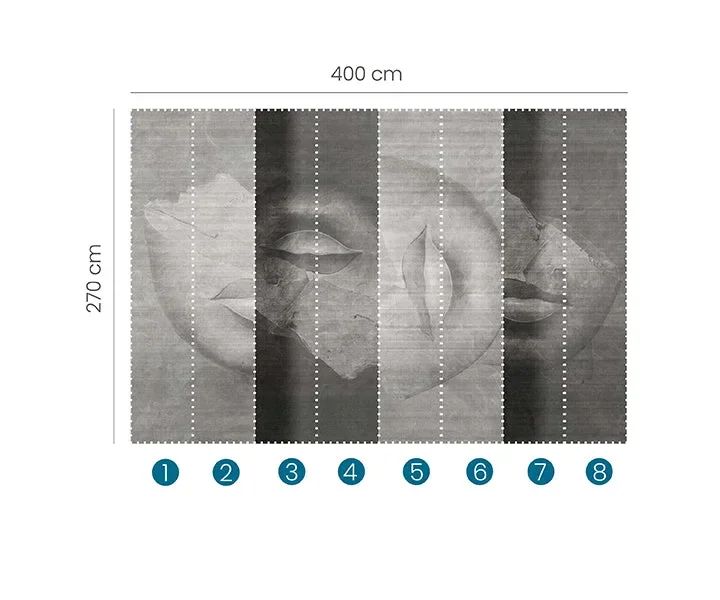 Zoom Digital Wallpaper Wall Mural - 2510N11 — Ảnh 3
