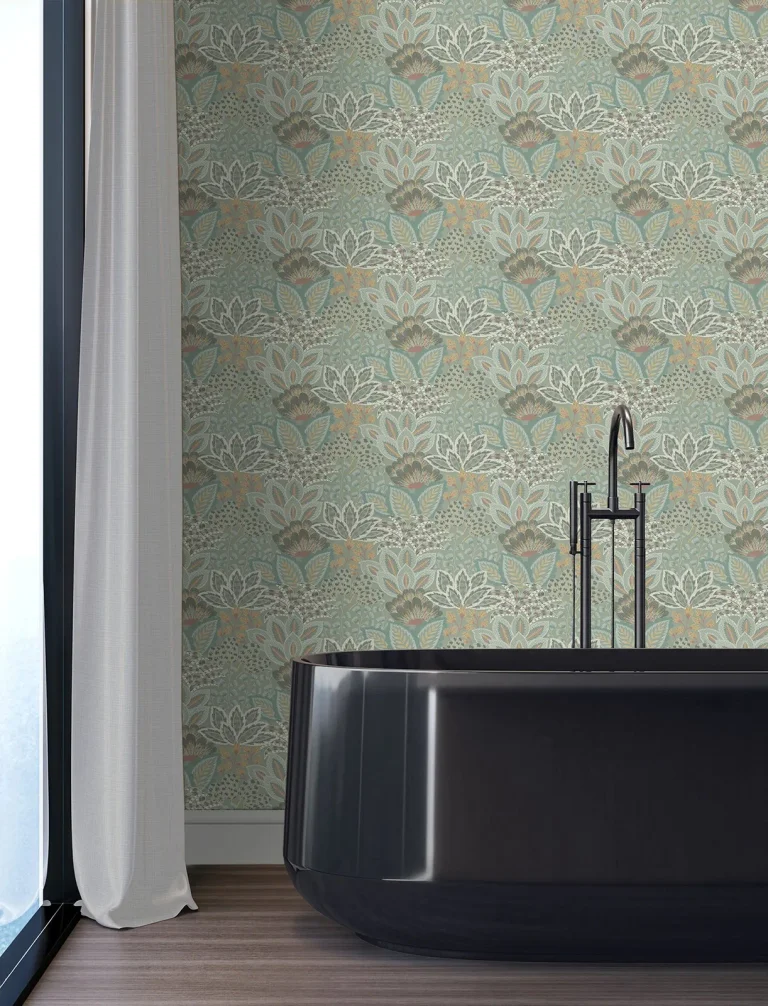 Catherine Botanical Wallpaper - Sage — Ảnh 5