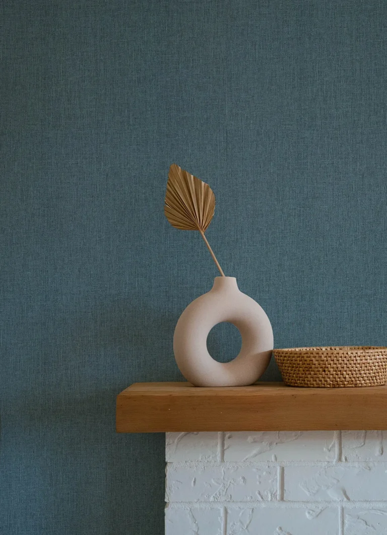 Cromie Texture Wallpaper - Navy — Ảnh 6
