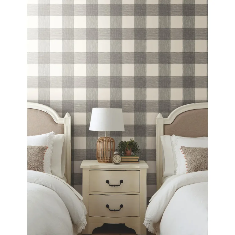 Magnolia Home Common Thread Wallpaper - Black On White
