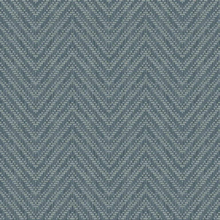 Glynn Chevron Wallpaper - Teal — Image 2