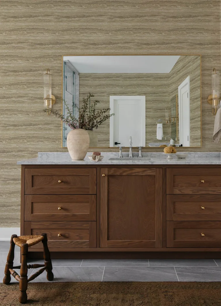 Chris Loves Julia Lyman Striated Wallpaper - Neutral — Ảnh 2