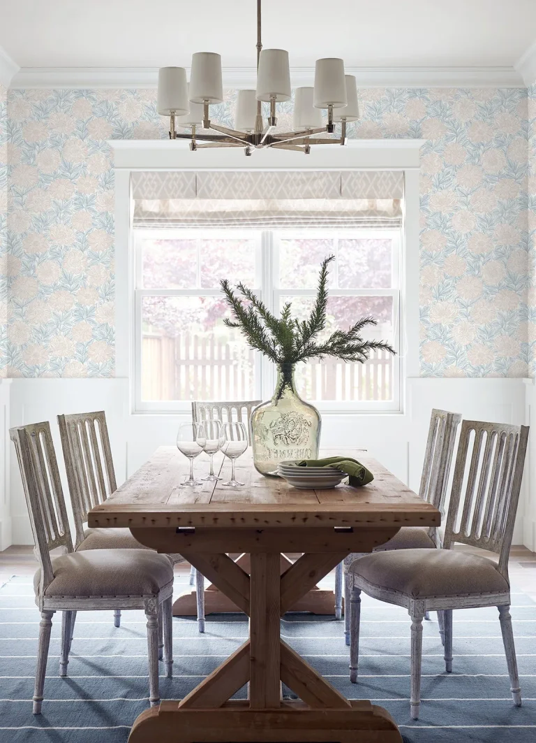 Chesapeake Faustin Floral Wallpaper - Blush — Image 4