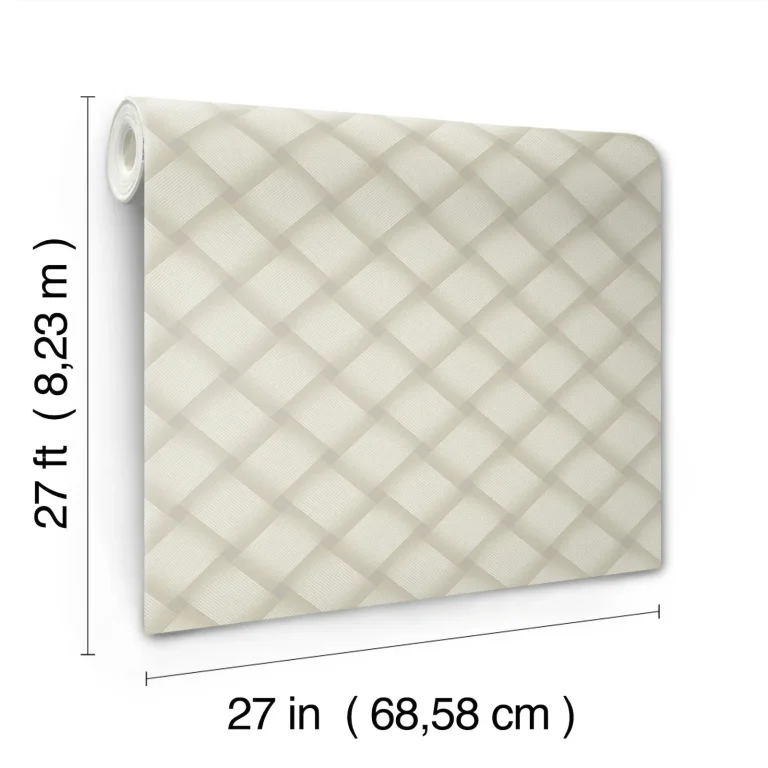Candice Olson Bayside Basket Weave Wallpaper - Neutral — Ảnh 7
