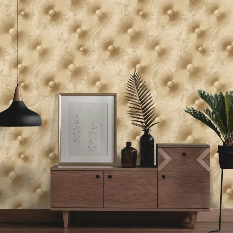 Elle Decoration 2 - 10191-02 Fabric - Gold — Image 2