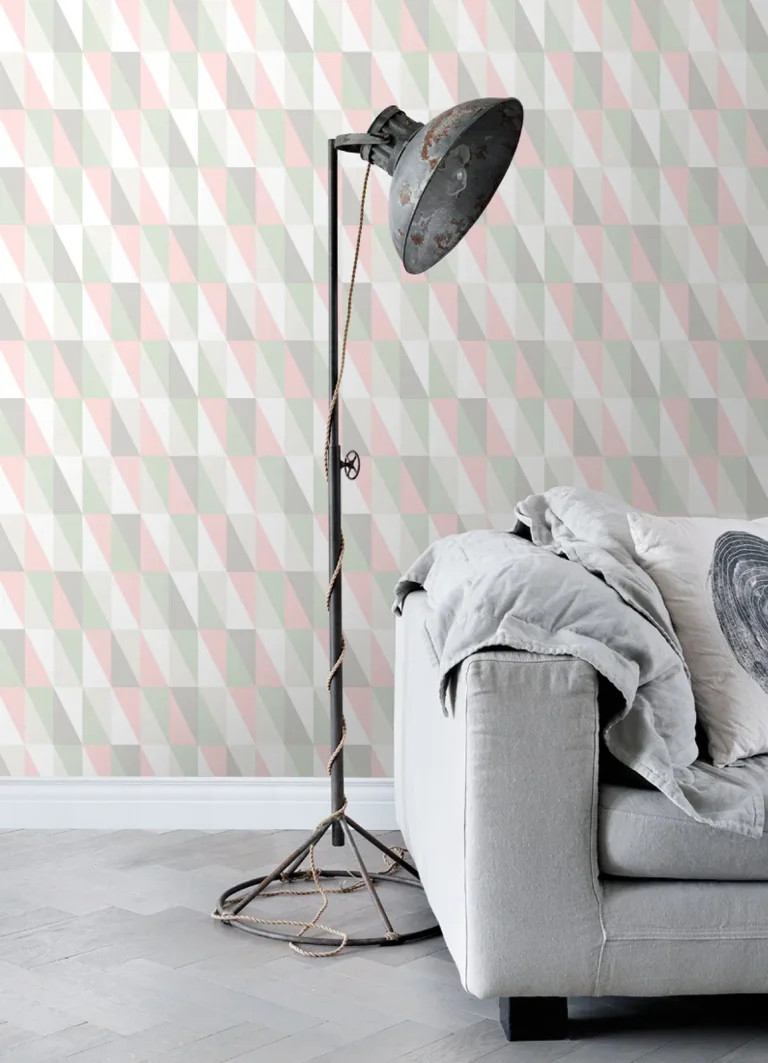 Chesapeake Inez Geometric Wallpaper - Pastel — Ảnh 7