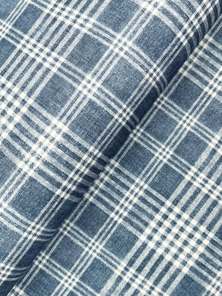 Chesapeake Perry Plaid Wallpaper - Dark Blue — Ảnh 7