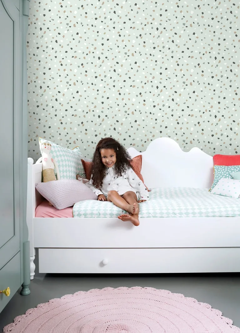 Chesapeake Ona Terrazzo Wallpaper - Mint — Image 2