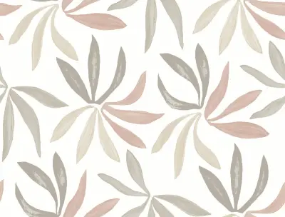 Little Garden Wallpaper - Nude & Blush