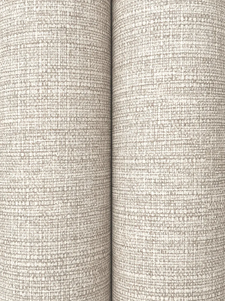 Terrene Faux Linen Wallpaper - Brown — Ảnh 6