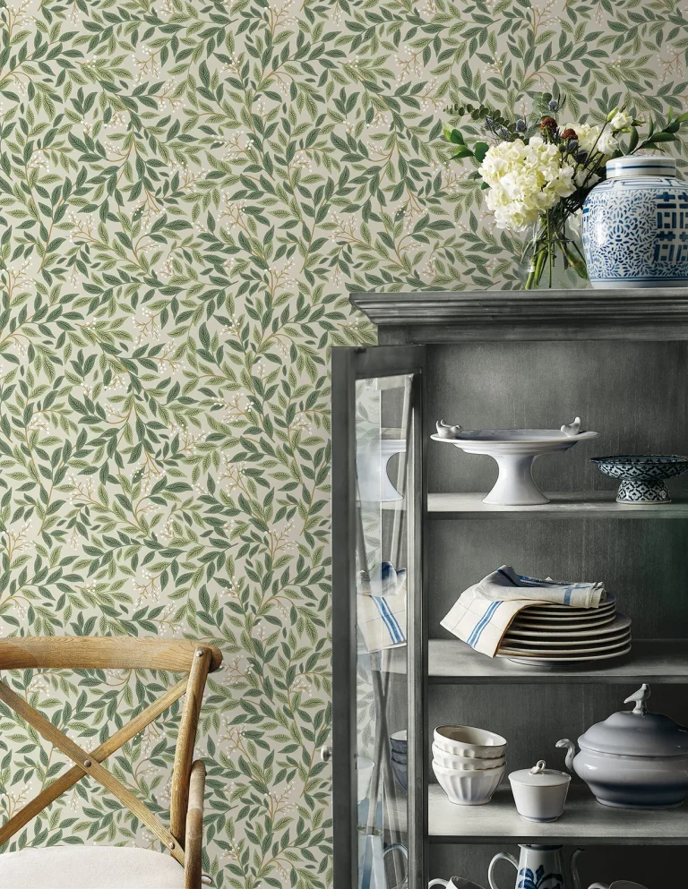 Rifle Paper Co. Willowberry Peel and Stick Wallpaper - Linen — Image 5