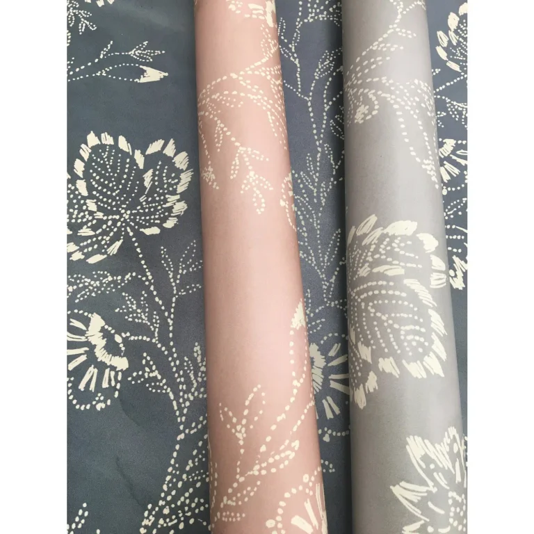 Barbier Wallpaper - Navy — Image 4