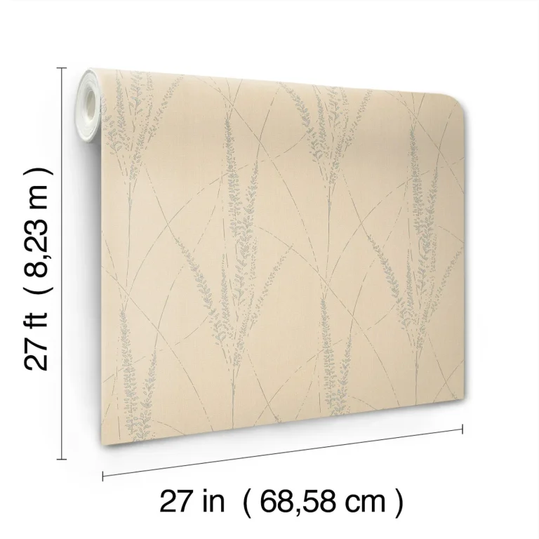 Graceful Willow Wallpaper - Putty — Ảnh 4
